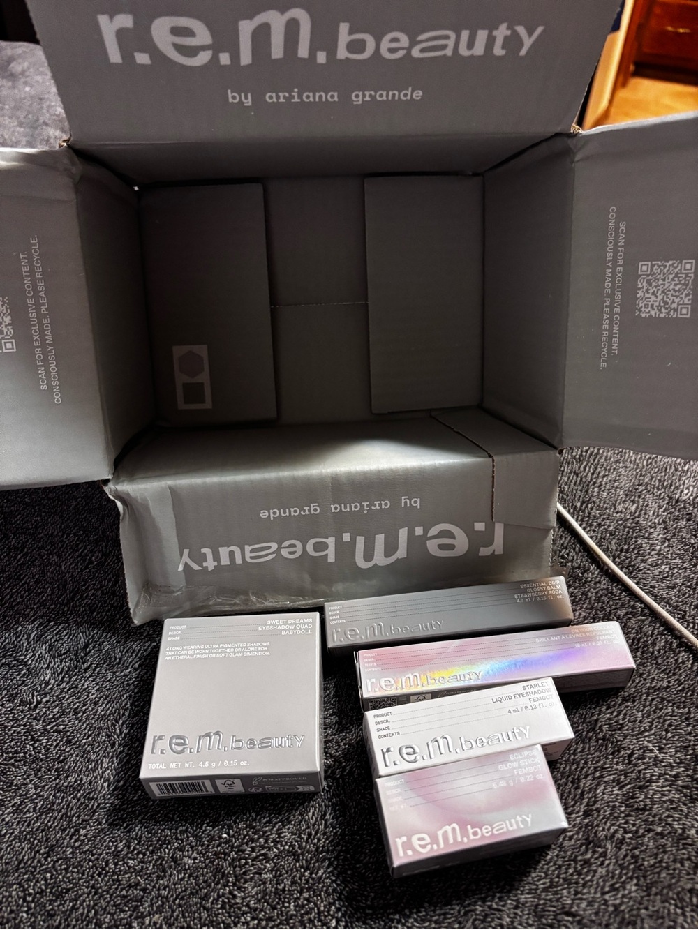 Brand New Never Opened r.e.m. beauty Makeup by Ariana Grande